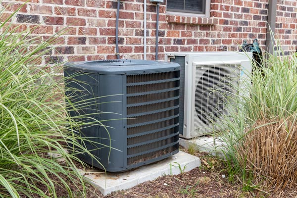 Outdoor condenser unit installation